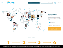 Tablet Screenshot of dotstay.com